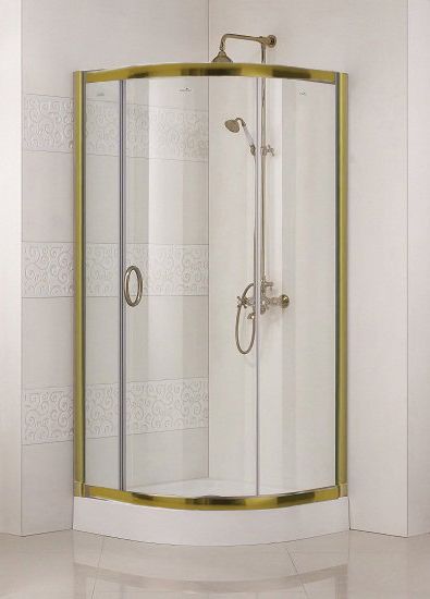 Cezares Modena-R-1-90-C-G-R душевой уголок