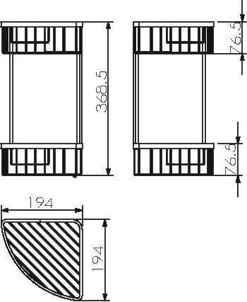 Полка Langberger 70262