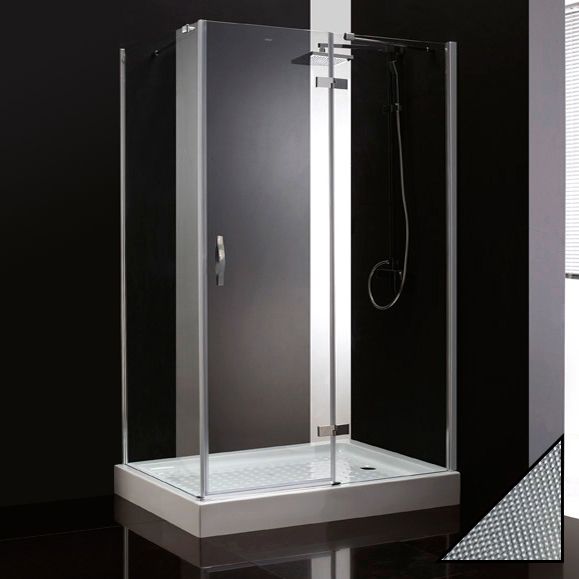 Душевой уголок Cezares Bergamo AH1 120/90 P Cr R