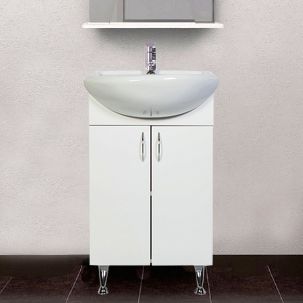 Тумба с раковиной 1 Orange Роса 45 белая