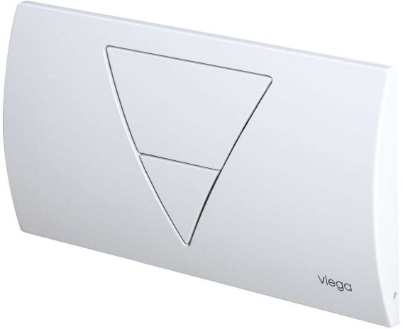 Кнопка смыва Viega Visign for Life 1 462239металлическая, белая