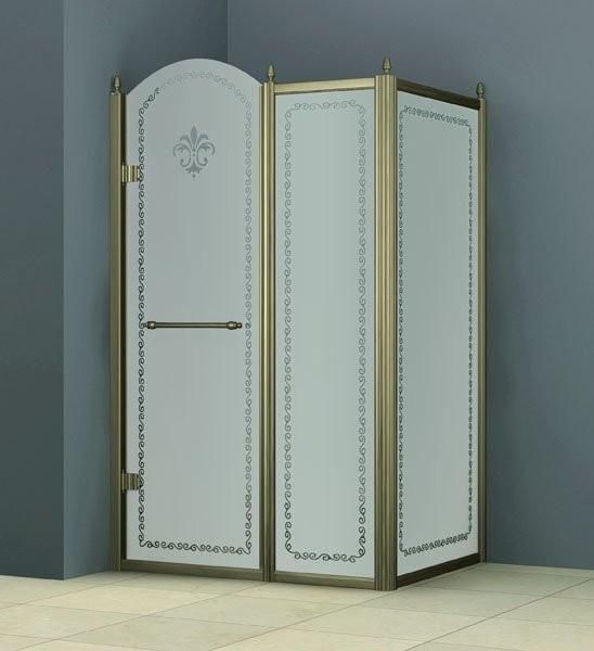 Душевой уголок Cezares Retro Retro-A-11-100-PP-Cr-L