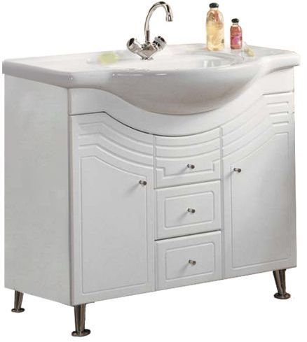 Тумба под раковину Акватон Домус 1A061301DO010 цвет Белый