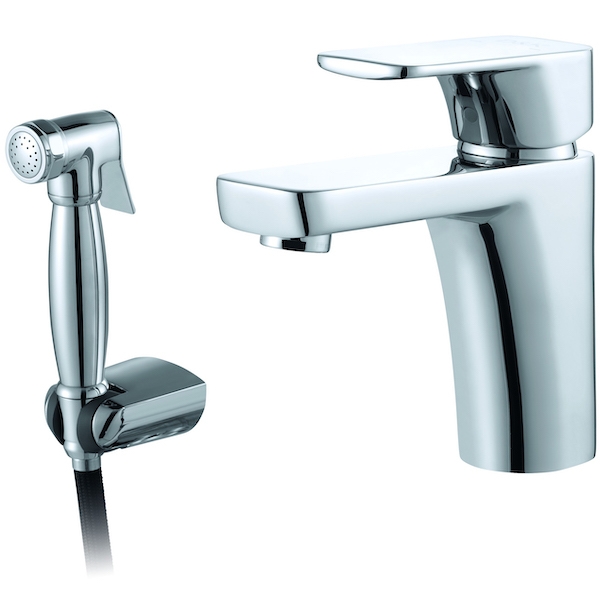 Смеситель для раковины с гигиеническим душем D&K Berlin Freie (DA1432601)