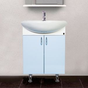 Тумба с раковиной 1 Orange Роса 60 голубая