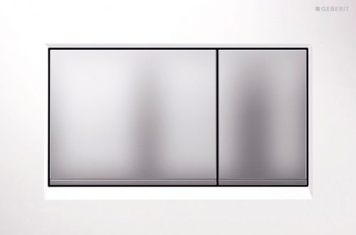 Кнопка смыва Geberit Sigma 30 115.883.KL.1 белый / хром матовый