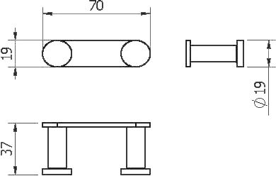 Крючок Langberger 28032A