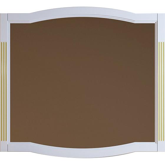 Зеркало Opadiris Лаура 100, цвет белый с патиной, Z0000007091