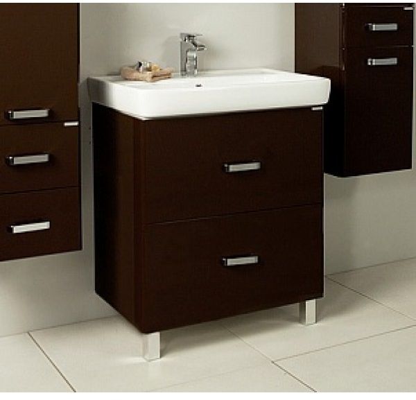 Тумба под раковину Акватон Америна 70 цвет Коричневый 1A169301AM430