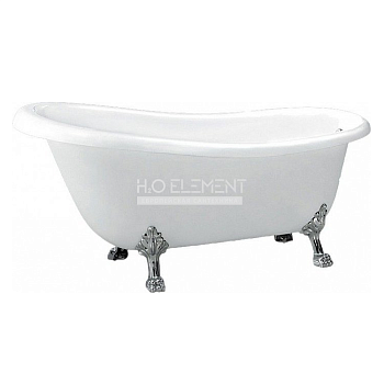 Акриловая ванна BelBagno 170x80 BB04-ORO/BIA