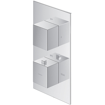 Смеситель термостатический для душа, элемент наружного монтажа OMNIRES FRESH FR7136ROCR (хром)