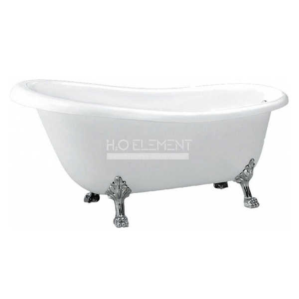 Акриловая ванна BelBagno 170x80 BB04-ORO/BIA