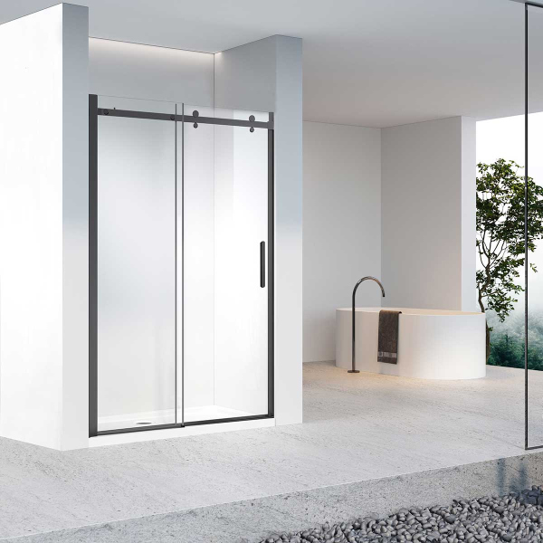 Душевая дверь Vincea Como-N VDS-4CN120CLB, 1200, черный, стекло прозрачное Душевая дверь Vincea Como-N VDS-4CN120CLB, 1200, черный, стекло прозрачное