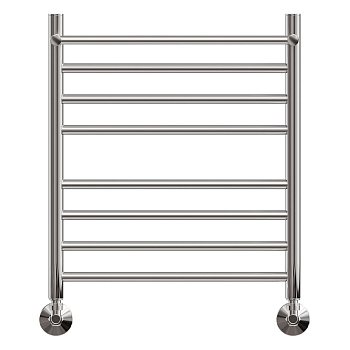 Полотенцесушитель водяной Point PN10156SP П7 500x600 с полкой, хром