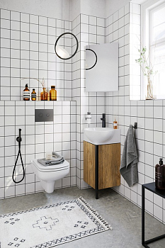 Напольная тумба без раковины AQWELLA 45см, POR0104DB Напольная тумба без раковины AQWELLA 45см, POR0104DB