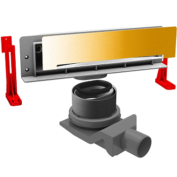 Душевой лоток Pestan Confluo Wall Drain Gold Душевой лоток Pestan Confluo Wall Drain Gold