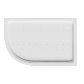 Душевой поддон ABBER AD3E129 R 120х90 асимметричный, акриловый, белый