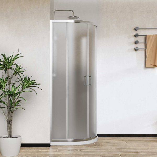 Душевой уголок Vincea City VSQ-5CT900MT, 900*900, хром, стекло текстурное Душевой уголок Vincea City VSQ-5CT900MT, 900*900, хром, стекло текстурное