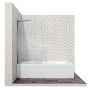 Шторка для ванны Ambassador Bath Screens 16041103 (800x1400)