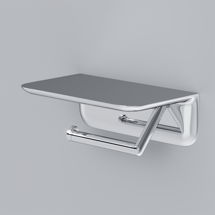 Держатель туалетной бумаги AM.PM Sensation A30341500 с полкой