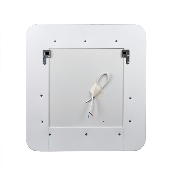 Зеркало Style Line, "Атлантика 80*80" с подсветкой и часами, СС-00000671