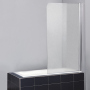 Шторка на ванну Belbagno SELA-V-1-80/140-Ch-Cr-R