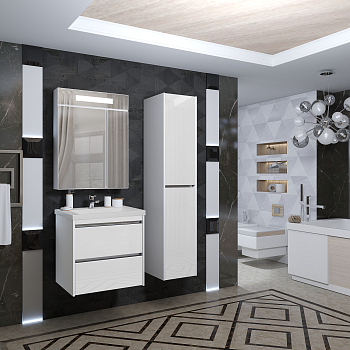 Зеркальный Шкаф Opadiris Opadiris Элеганс 90 премиум, 00-00006882 Зеркальный Шкаф Opadiris Opadiris Элеганс 90 премиум, 00-00006882