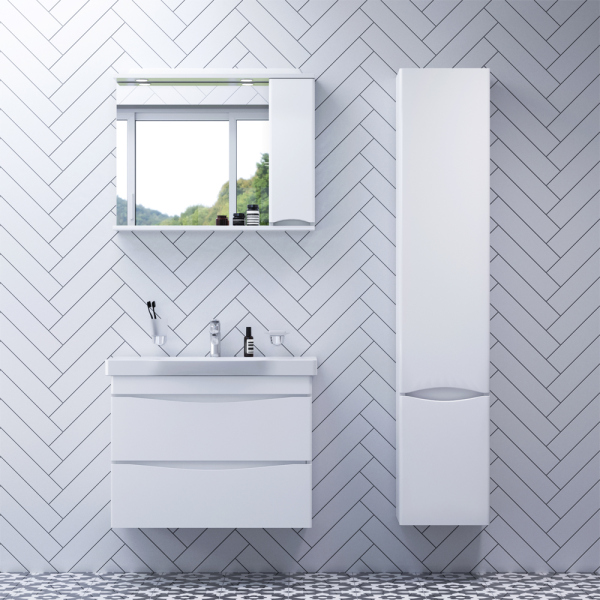 Тумба без раковины подвесная AM.PM Like, M80FHX0802WG