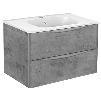 Тумба с раковиной Vincea Paola, VMC-2P800BT+ VCB-2VP800W