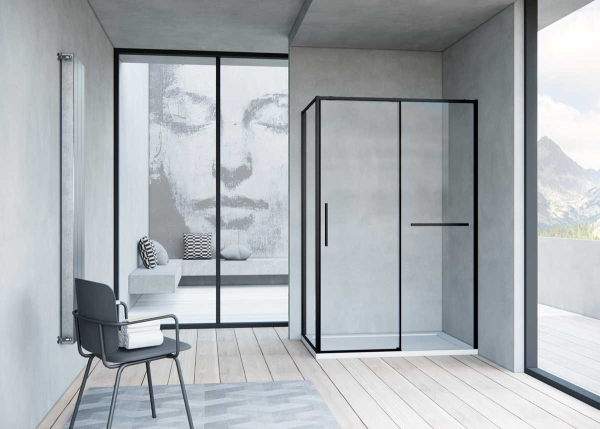 Душевой уголок Vincea Slim Soft VSR-1SS1013CLB, 1300*1000, черный, стекло прозрачное Душевой уголок Vincea Slim Soft VSR-1SS1013CLB, 1300*1000, черный, стекло прозрачное