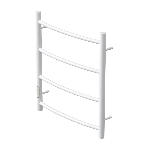 Полотенцесушитель электрический Point PN04756W П4 500x600 диммер слева, белый