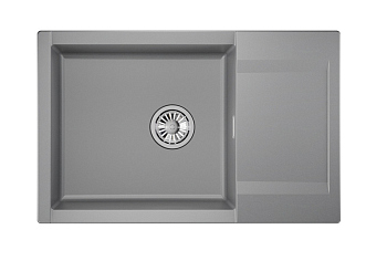 Кухонная мойка GRANULA ESTETICA (7807, АЛЮМИНИУМ)