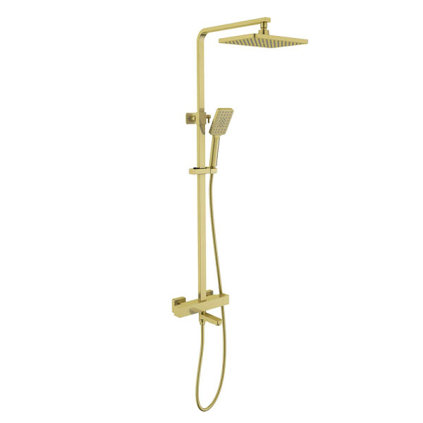 Душевая система с термостатом Timo Tetra-thermo (SX-0169/17) золото матовое