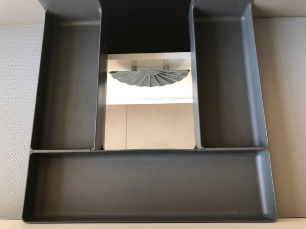 Тумба с раковиной Smile Ибица 120 белая, фурнитура хром