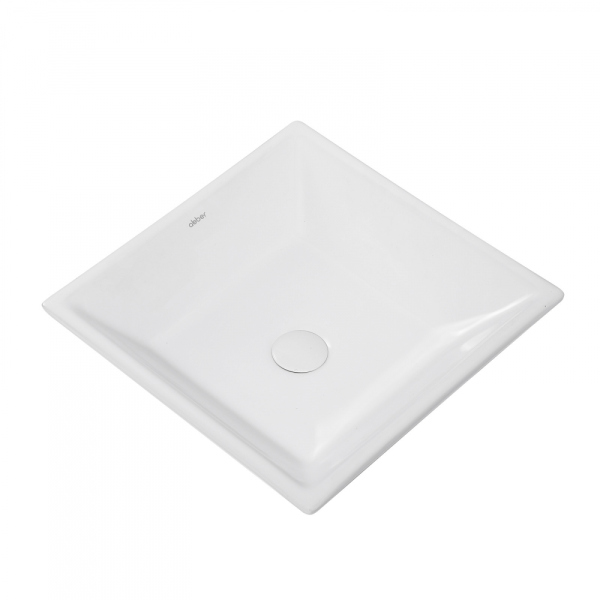 Раковина накладная ABBER Rechteck AC2214 белая