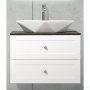 Belbagno База под раковину напольная с двумя выкатными ящиками, DUBLIN-850-2C-SO-BL