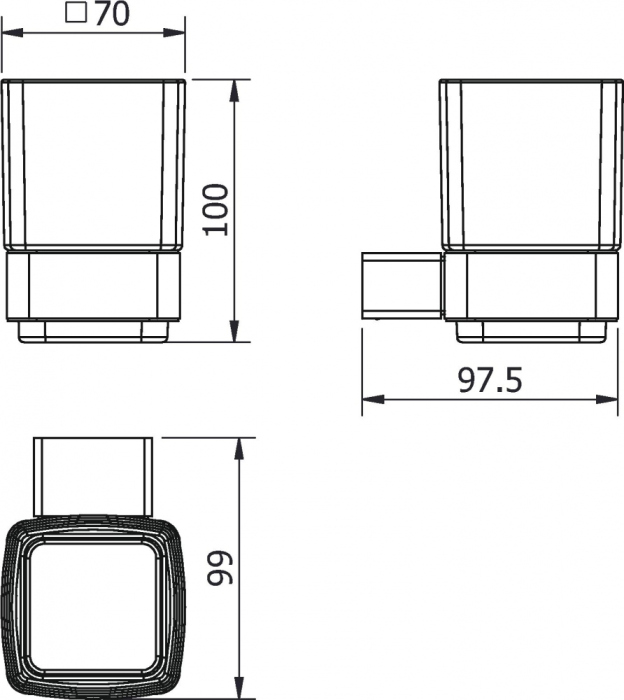 Стакан Langberger Vico 11311A