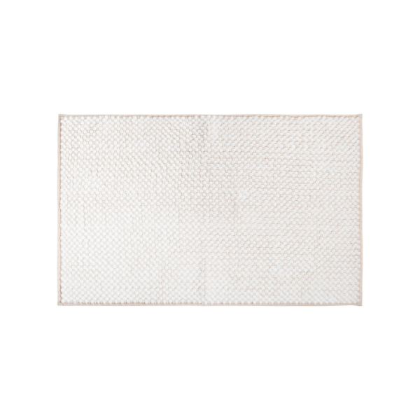 Коврик для ванной комнаты, 50x80, шенилл, бежевый, IDDIS (BC02P58i12)