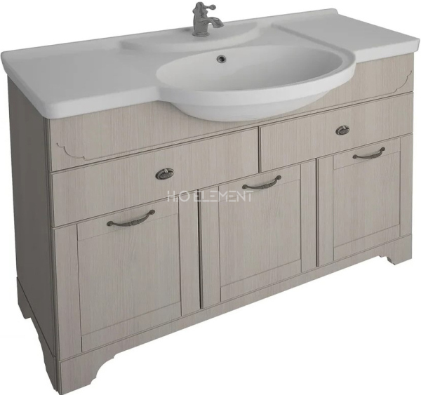 Тумба Dreja.eco Antia 105, капучино, 2 ящ, 3 дв, 99.0408