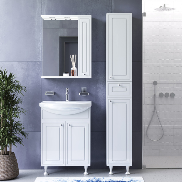 Зеркальный шкаф Damixa Palace One, M41MPR0601WG