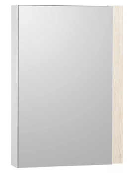 Зеркальный шкаф Акватон Кантри 55 белый, дуб верона 1A257702AHB20