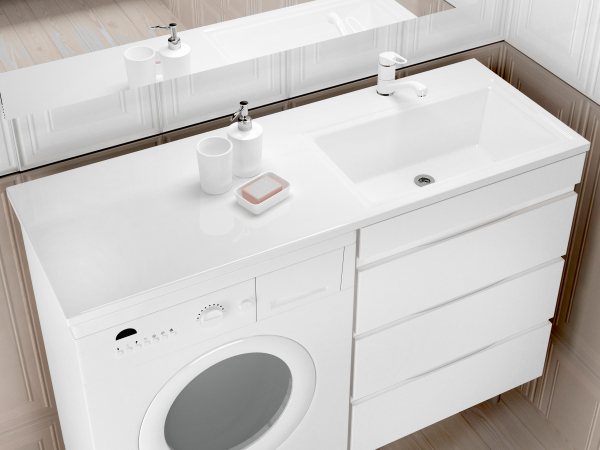 Раковина ESTETUS Даллас 1300*482 правый, СС-00002394