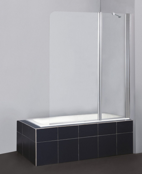 Шторка на ванну Belbagno SELA-V-11-120/140-C-Cr