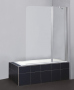 Шторка на ванну Belbagno SELA-V-11-120/140-C-Cr