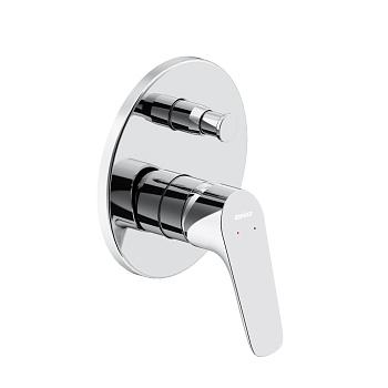 Смеситель для ванны и душа, монтируемый в стену Damixa Jupiter, 777100000