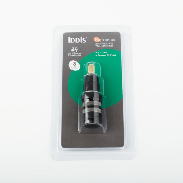 Картридж для смесителя IDDIS керамика 27 мм термостат (999C2704SM)