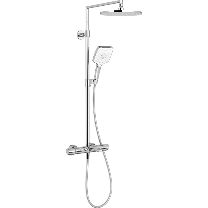 E97389RU-9-CP AVID термостатическая душевая система