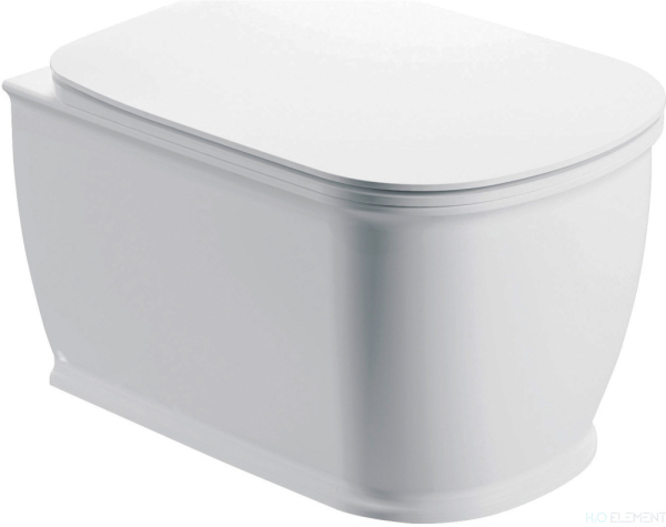 Унитаз подвесной BelBagno Prado BB10150CH безободковый (готовый набор)