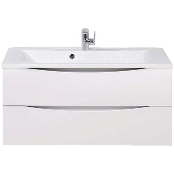 Belbagno База под раковину подвесная с двумя выкатными ящиками, MARINO-1000-2C-SO-BO-P