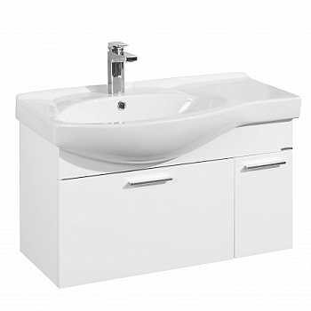 Тумба с раковиной Акватон Инди 80 1A1884K0ND010, белый